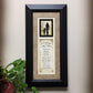 a Prayer for My Mom Wood Wall Art Frame Plaque | 8 Inches X 16 Inches | Hanger for Hanging | Dear God I Gratefully Thank You for Giving Me My Mom | Mother Gift