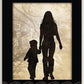 a Prayer for My Mom Wood Wall Art Frame Plaque | 8 Inches X 16 Inches | Hanger for Hanging | Dear God I Gratefully Thank You for Giving Me My Mom | Mother Gift