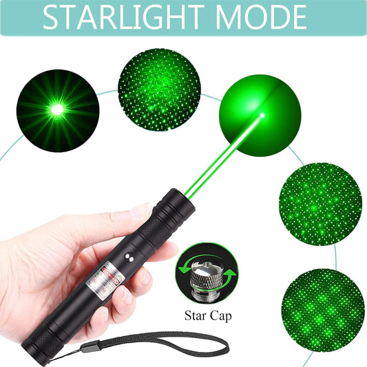 Long Range Laser Pointer, USB Rechargeable Laser Pointer, Suitable for TV, LED, LCD Screen Demonstration and so On.