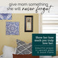 a Prayer for My Mom Wood Wall Art Frame Plaque | 8 Inches X 16 Inches | Hanger for Hanging | Dear God I Gratefully Thank You for Giving Me My Mom | Mother Gift