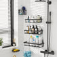Adhesive Shower Caddy Organizer Shelves Rack - 5 Pack Corner Bathroom Storage Organization, Home & Kitchen Decor inside RV Accessories, Hanging First Apartment Household Camper Essentials