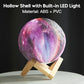 Moon Lamp Galaxy Lamp 5.9 Inch 16 Colors LED 3D Moon Light, Remote & Touch Control Moon Night Light Gifts for Girls Boys Kids Women Birthday