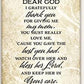 a Prayer for My Mom Wood Wall Art Frame Plaque | 8 Inches X 16 Inches | Hanger for Hanging | Dear God I Gratefully Thank You for Giving Me My Mom | Mother Gift